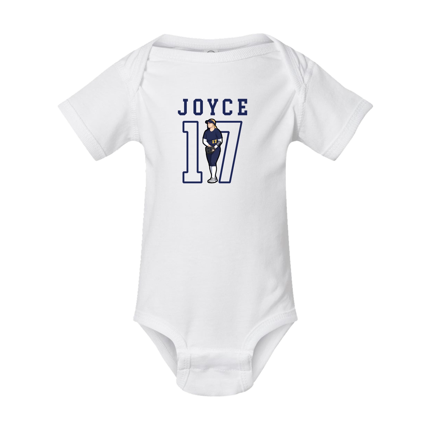 Baby Onesie — Shirsey in White