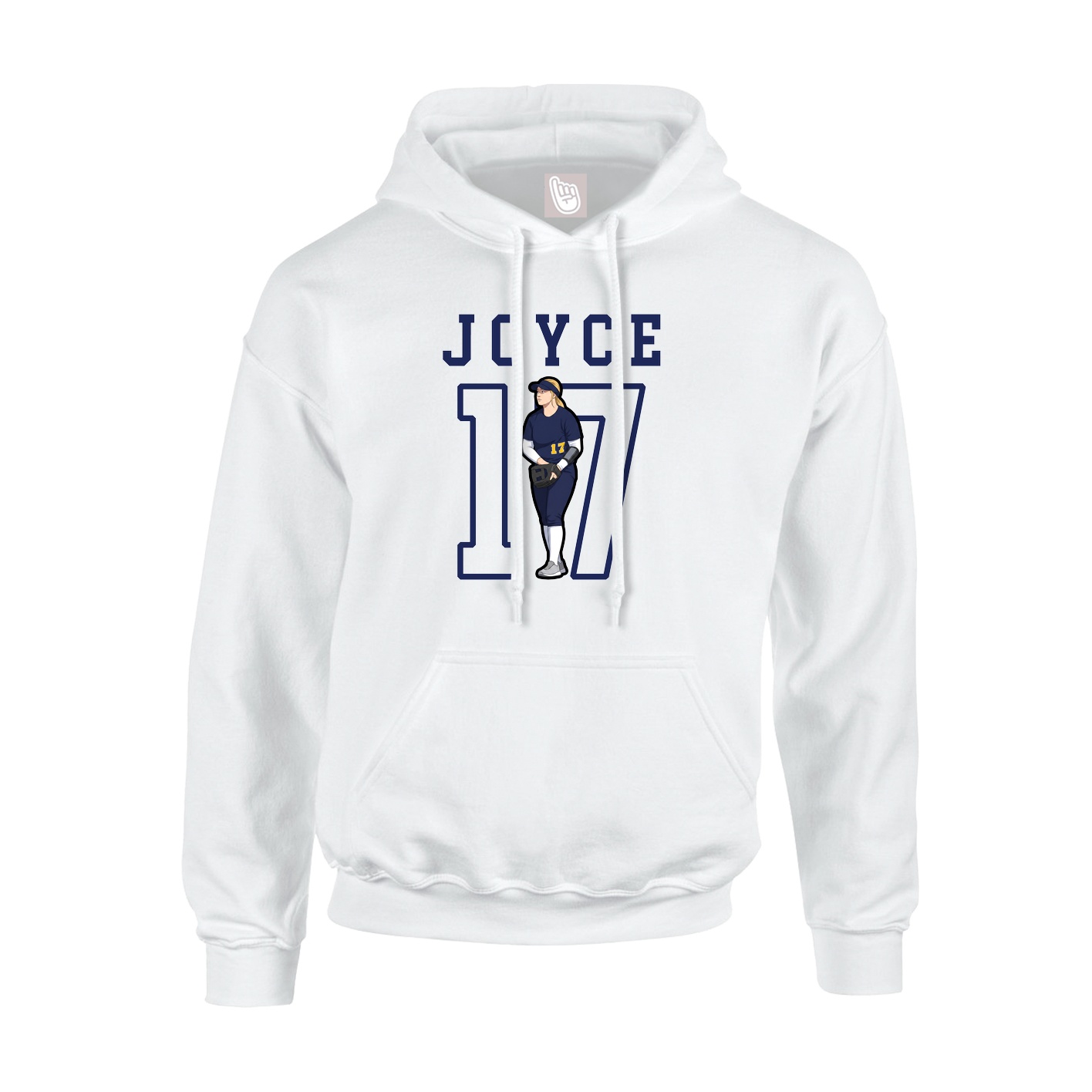 Youth Hoodie — Shirsey in White