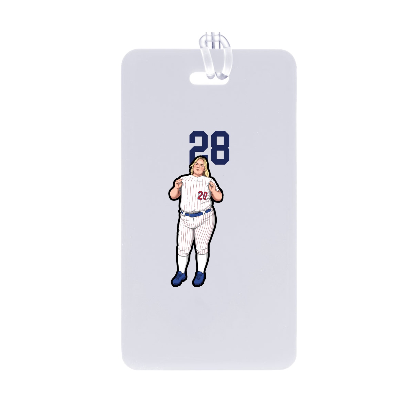 Bag Tag — Number Top in Classic