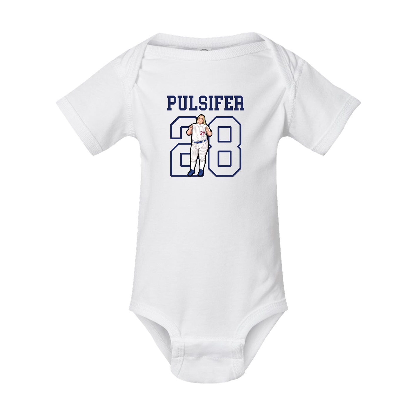 Baby Onesie — Shirsey in White