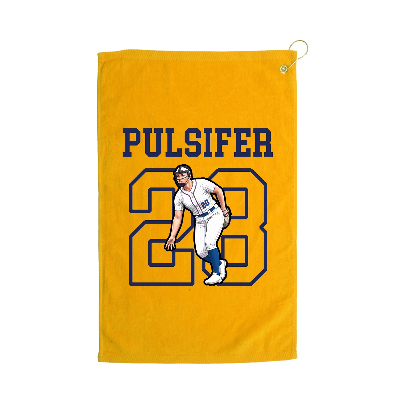 Golf Towel — Shirsey in Gold