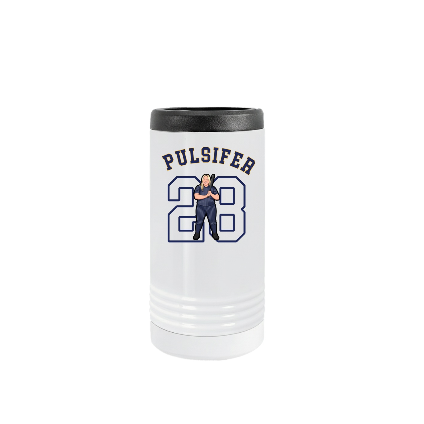 Slim Beverage Holder — Shirsey Arch in White
