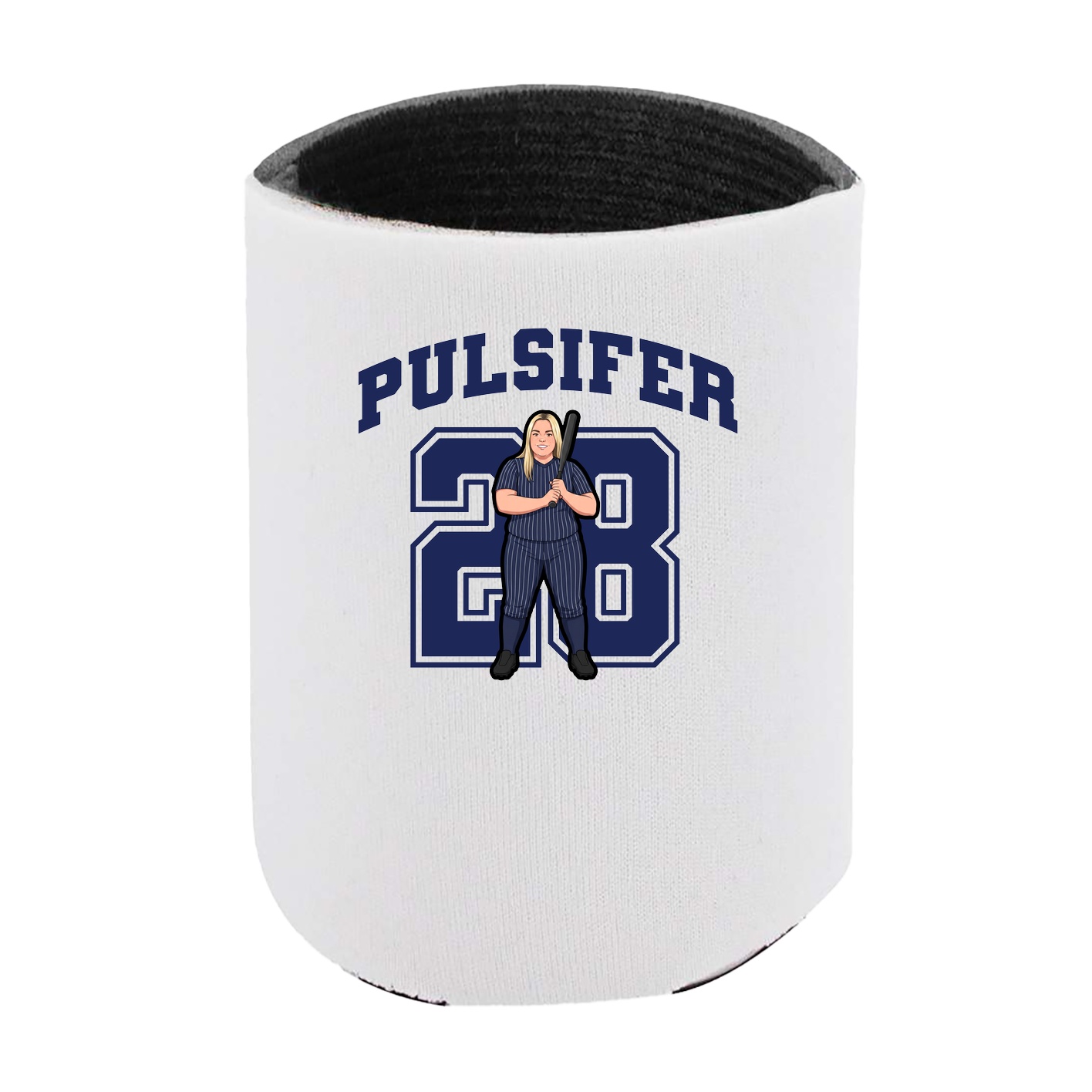 Can Holder — Number in White