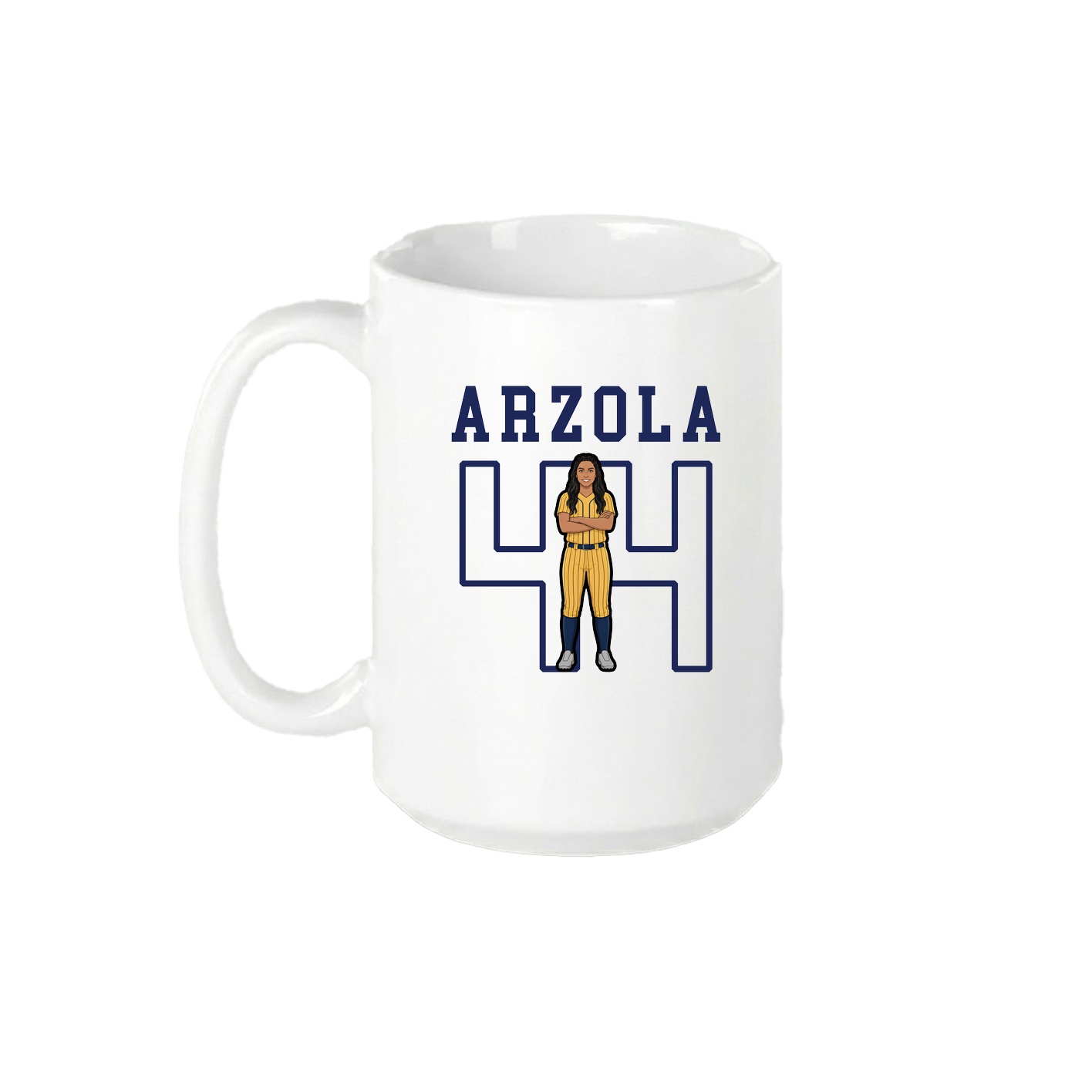 15oz Coffee Mug — Shirsey in White
