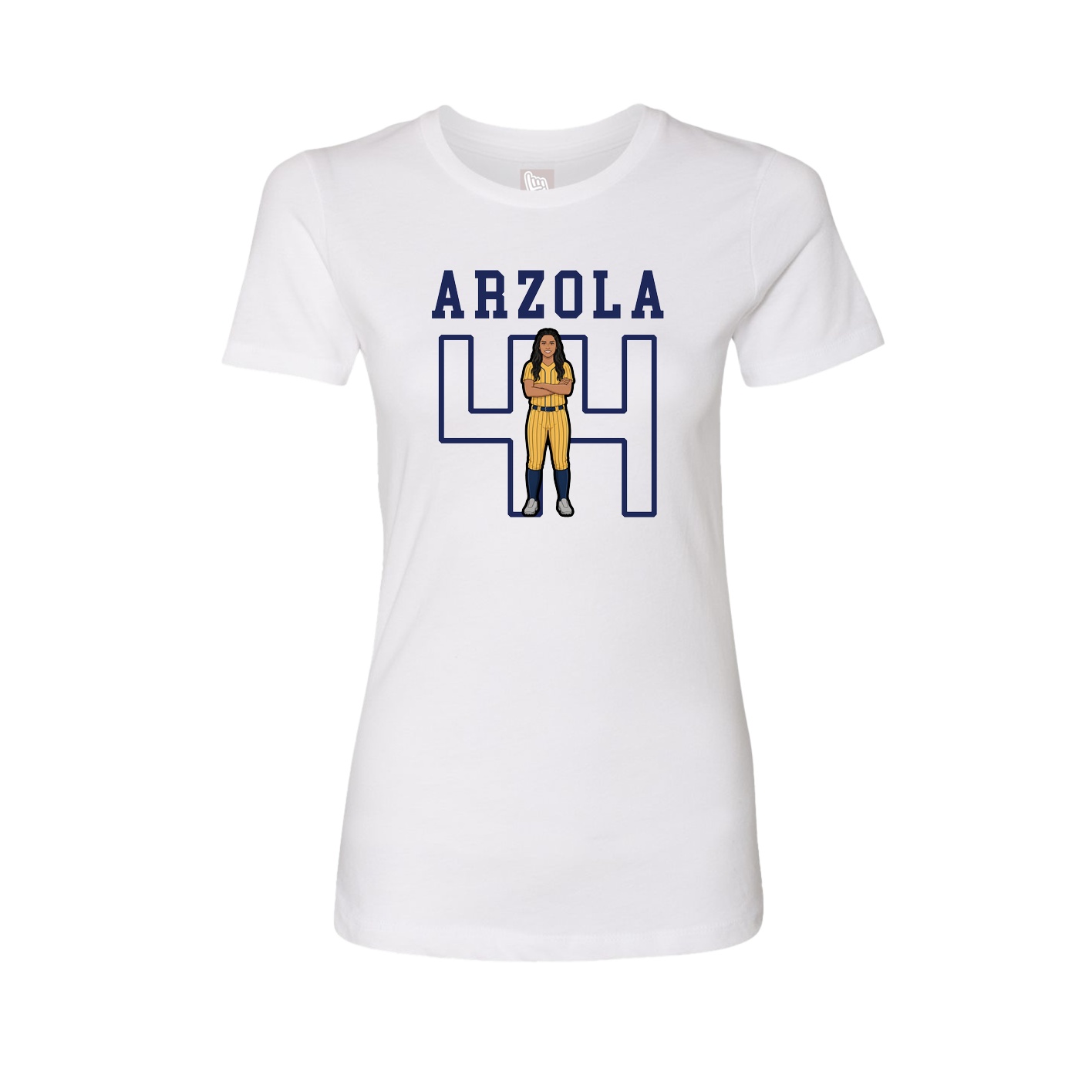 Fitted Women's Tee — Shirsey in White
