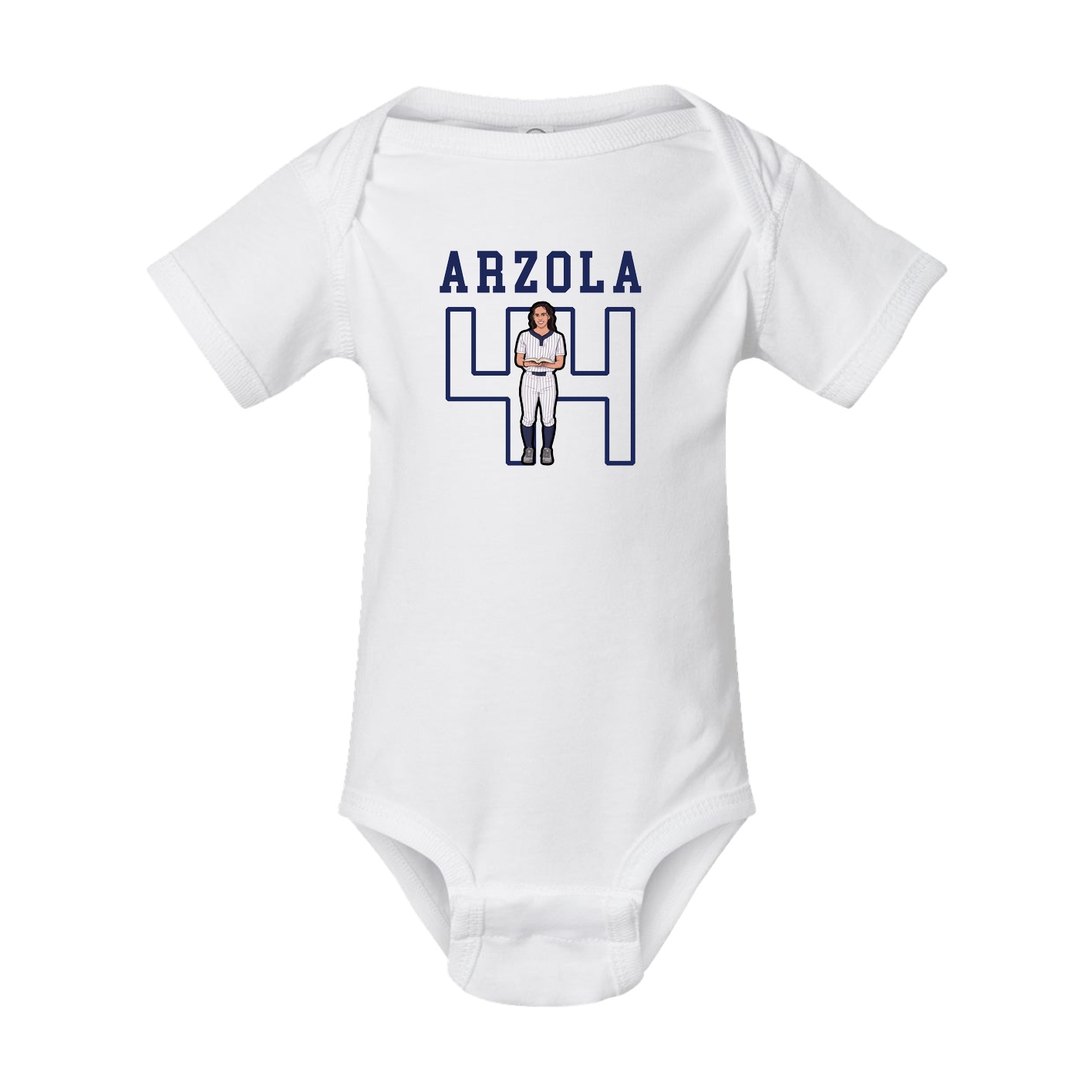 Baby Onesie — Shirsey in White