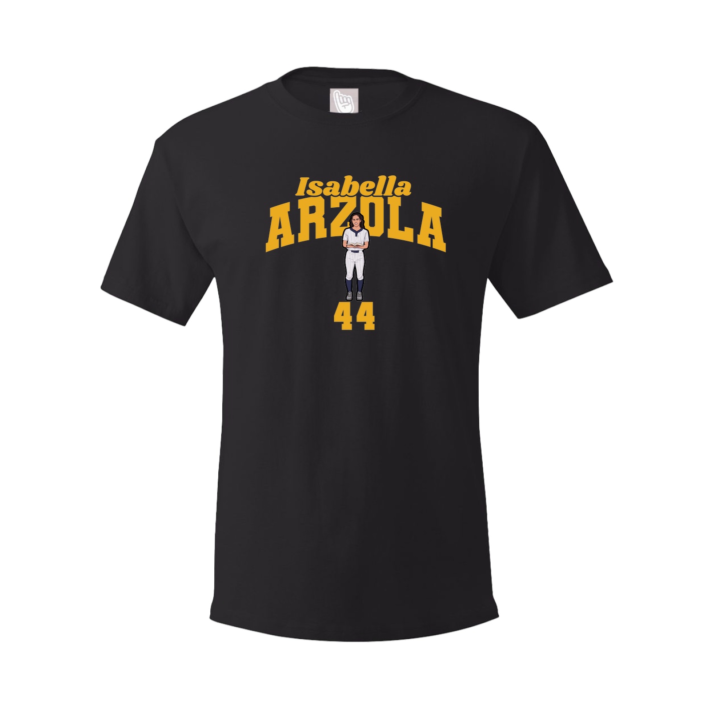Tee — Signature Arch in Black