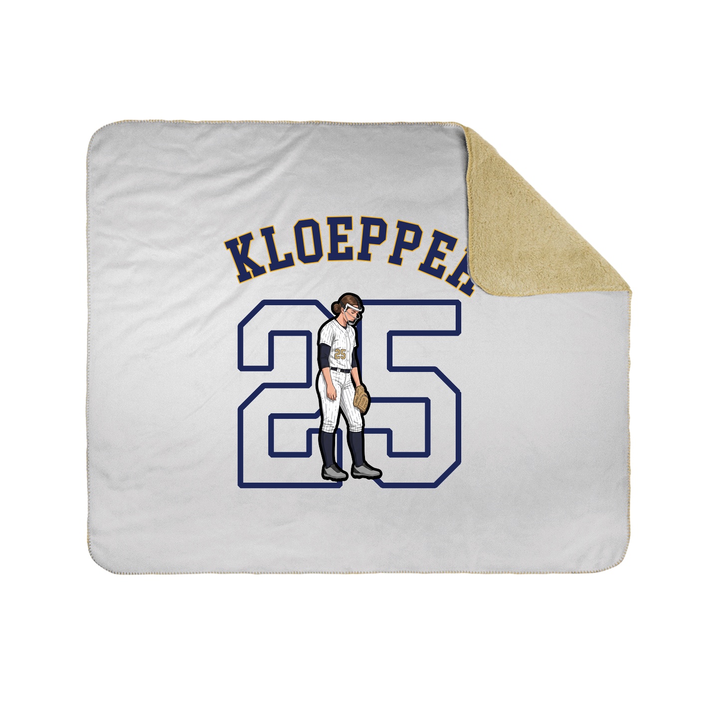 Throw Blanket — Shirsey Arch in White