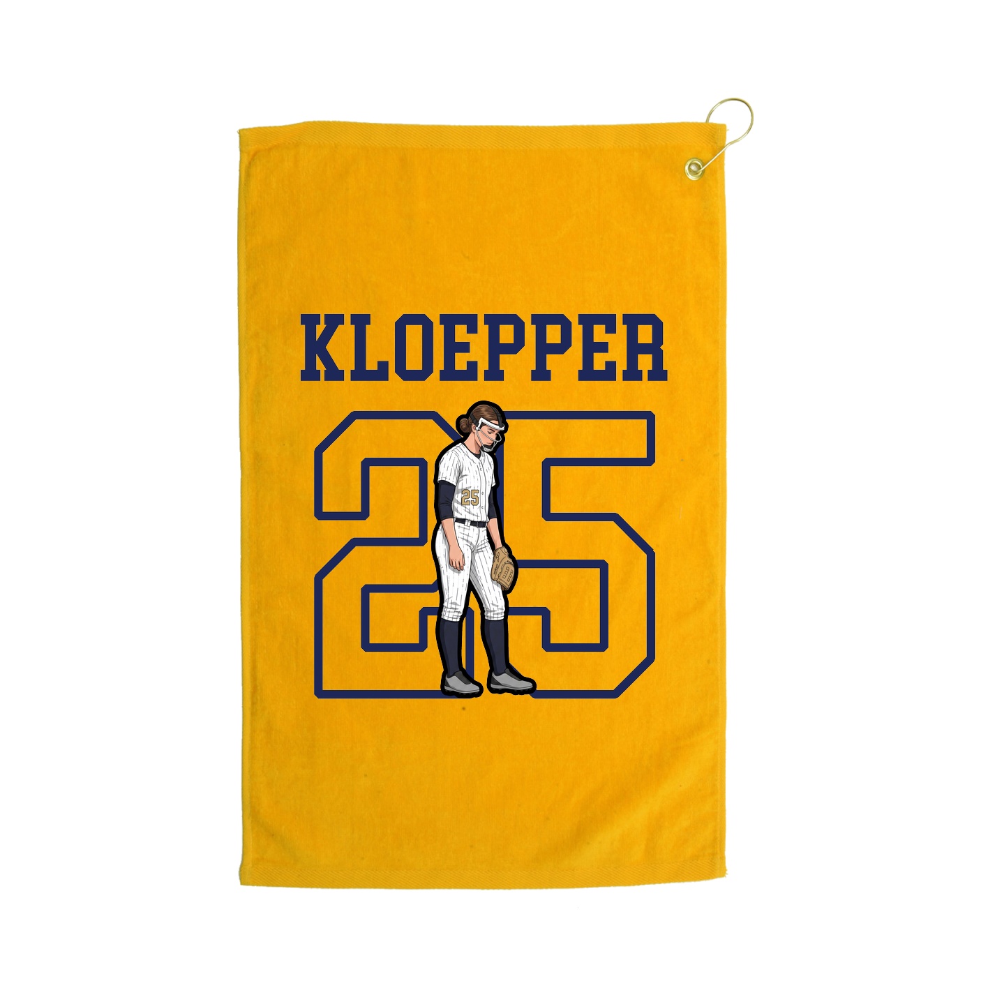 Golf Towel — Shirsey in Gold