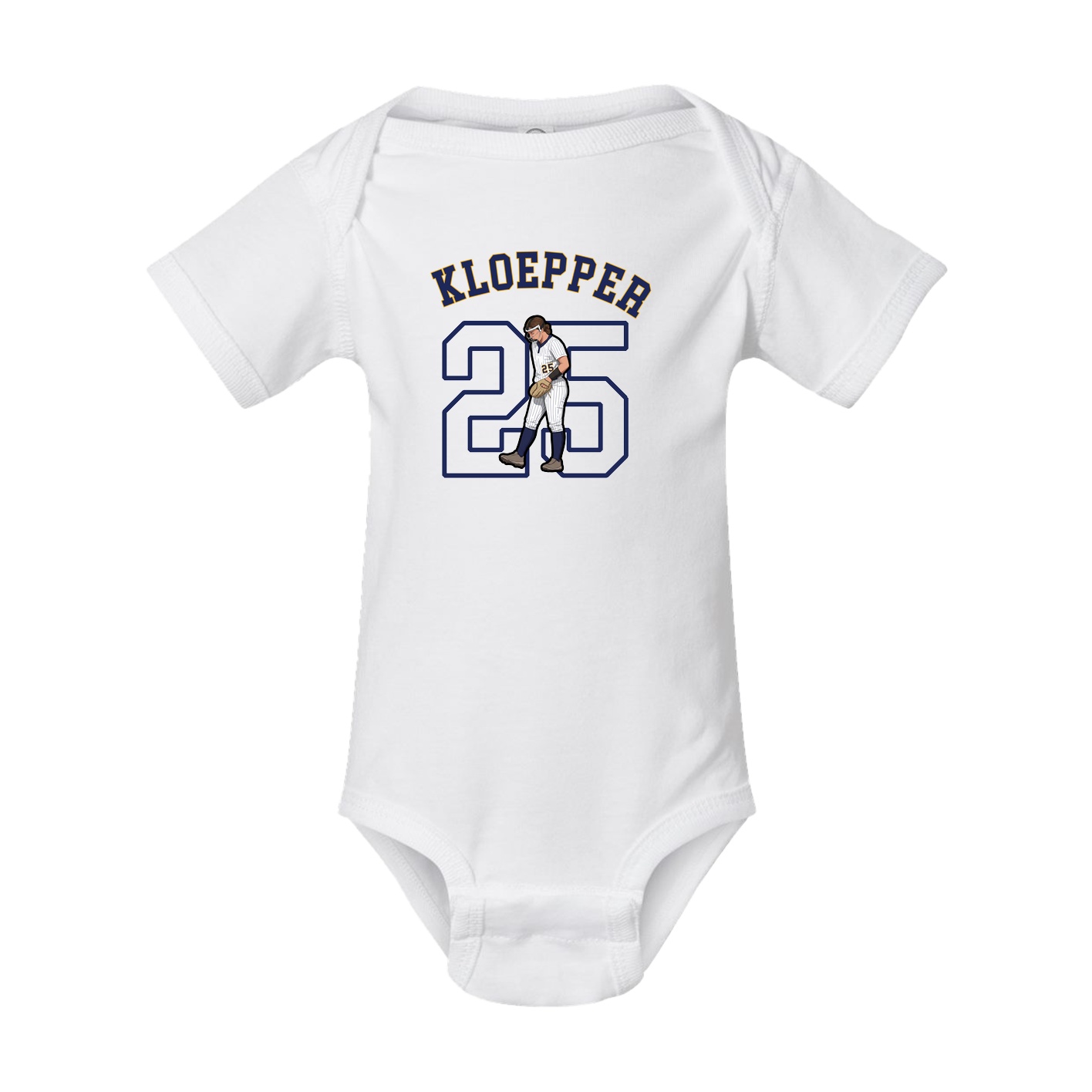 Baby Onesie — Shirsey Arch in White