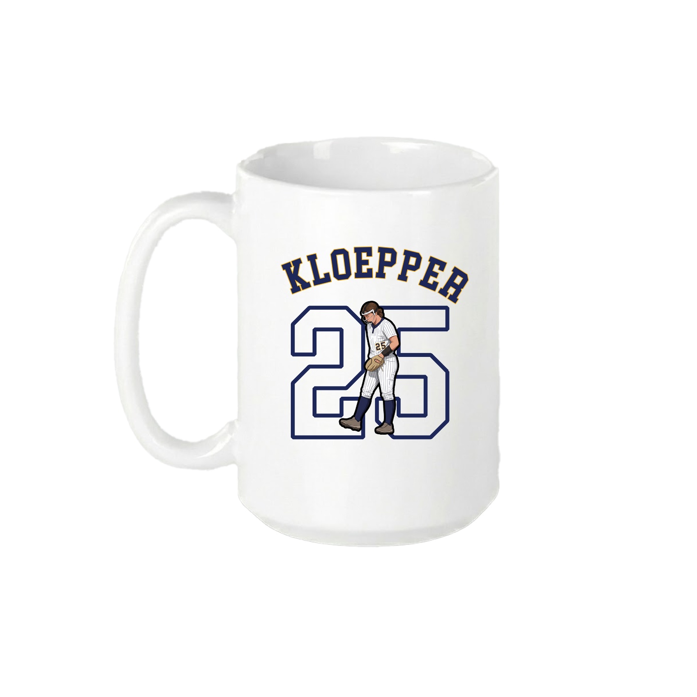 15oz Coffee Mug — Shirsey Arch in White