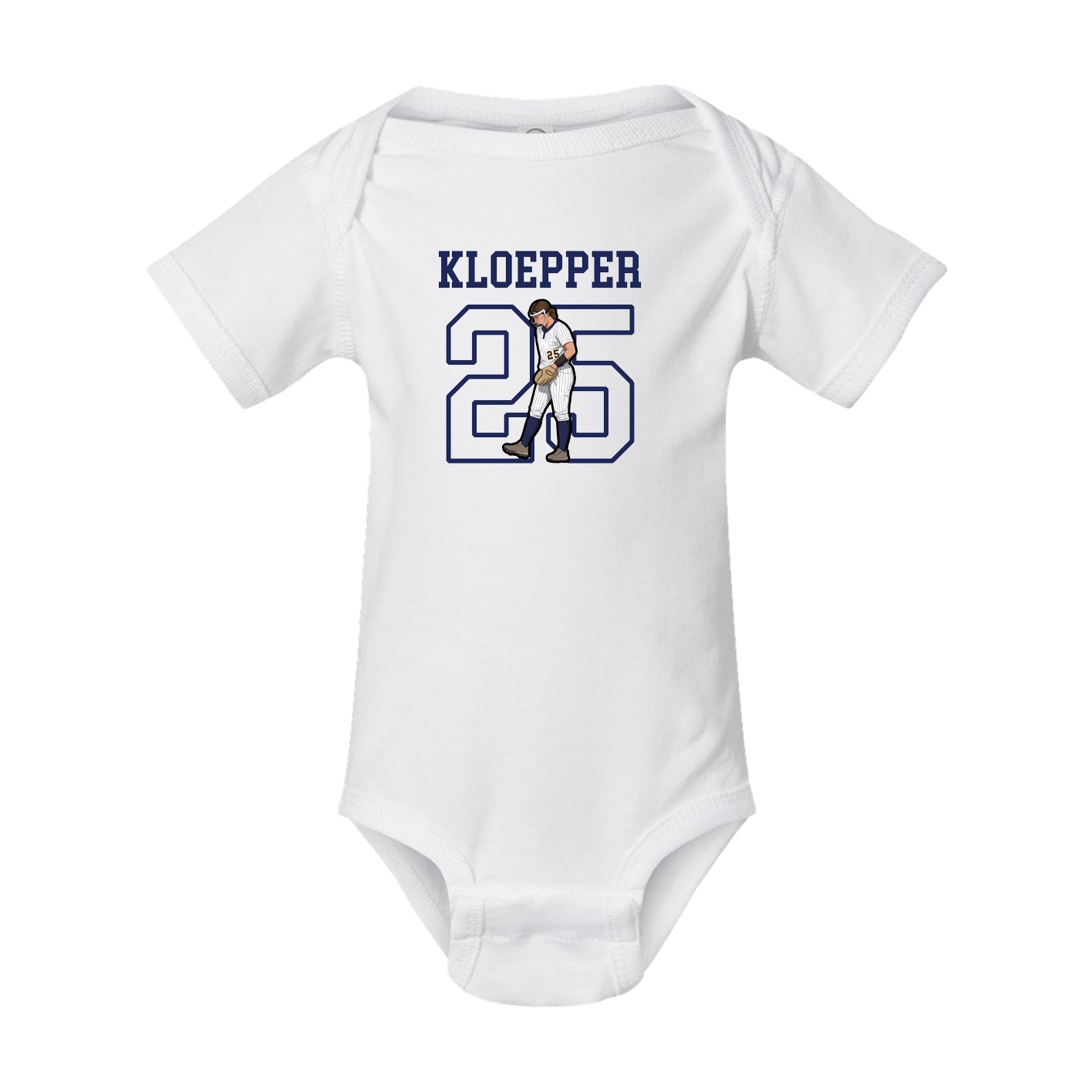 Baby Onesie — Shirsey in White