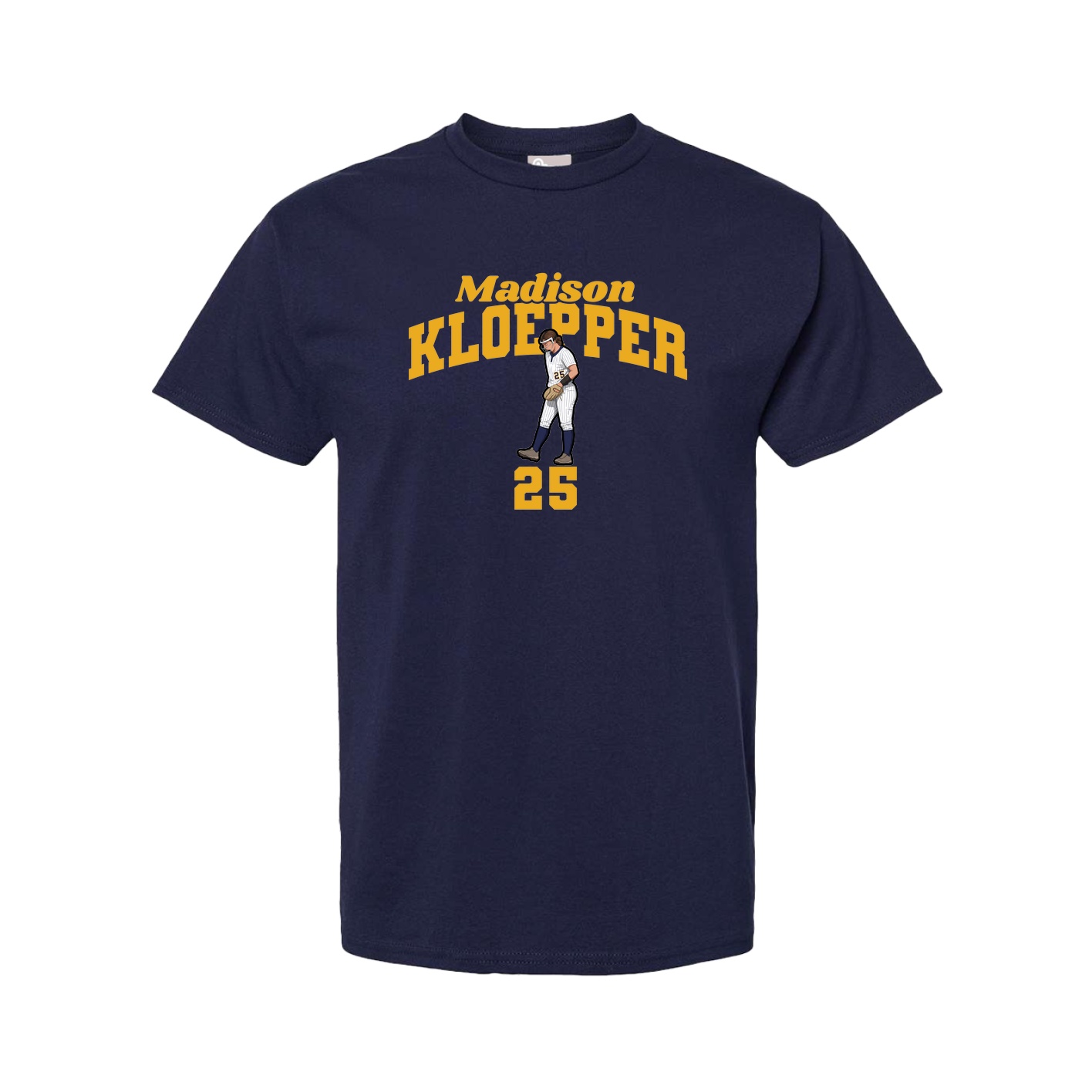 Youth Tee — Signature Arch in Navy