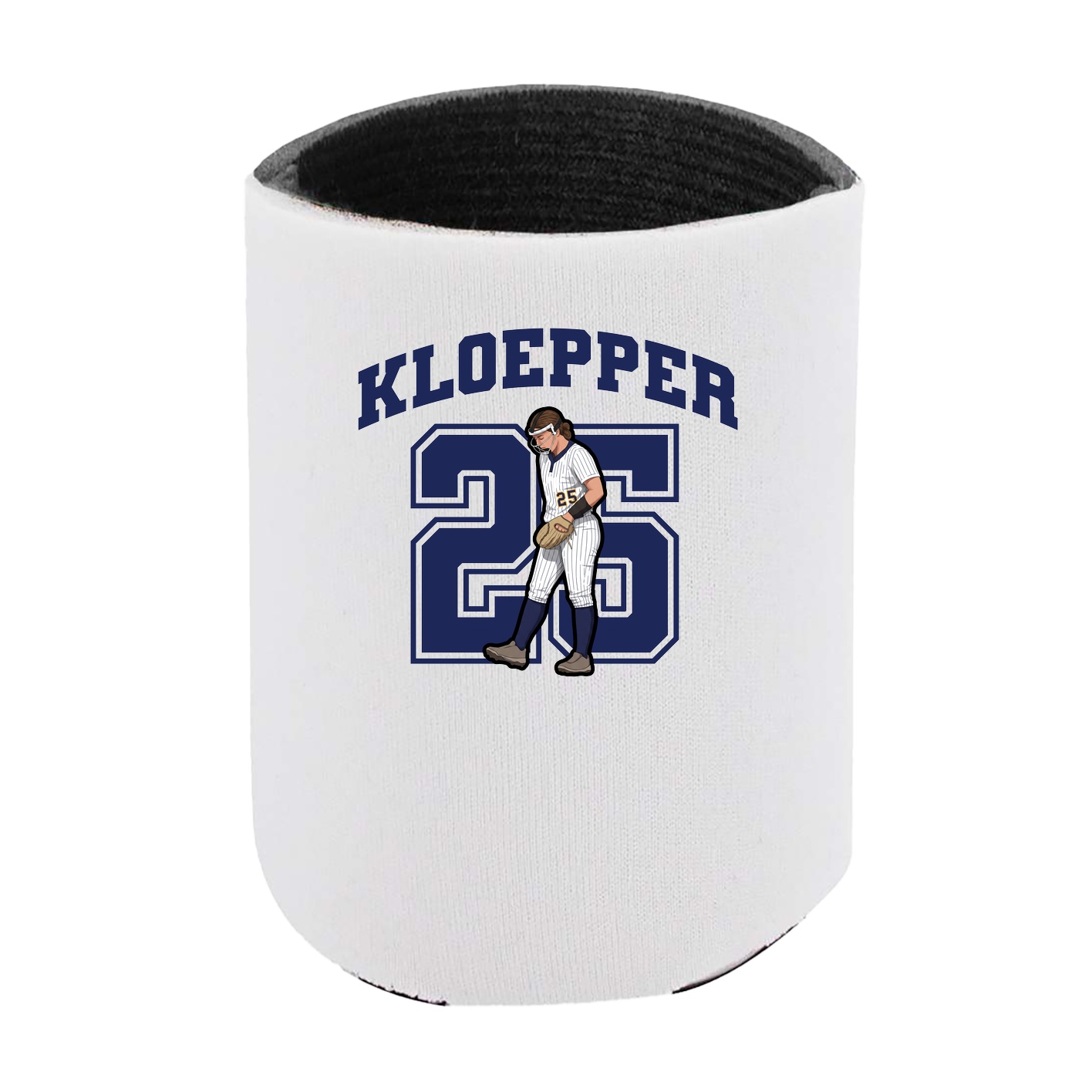 Can Holder — Number in White