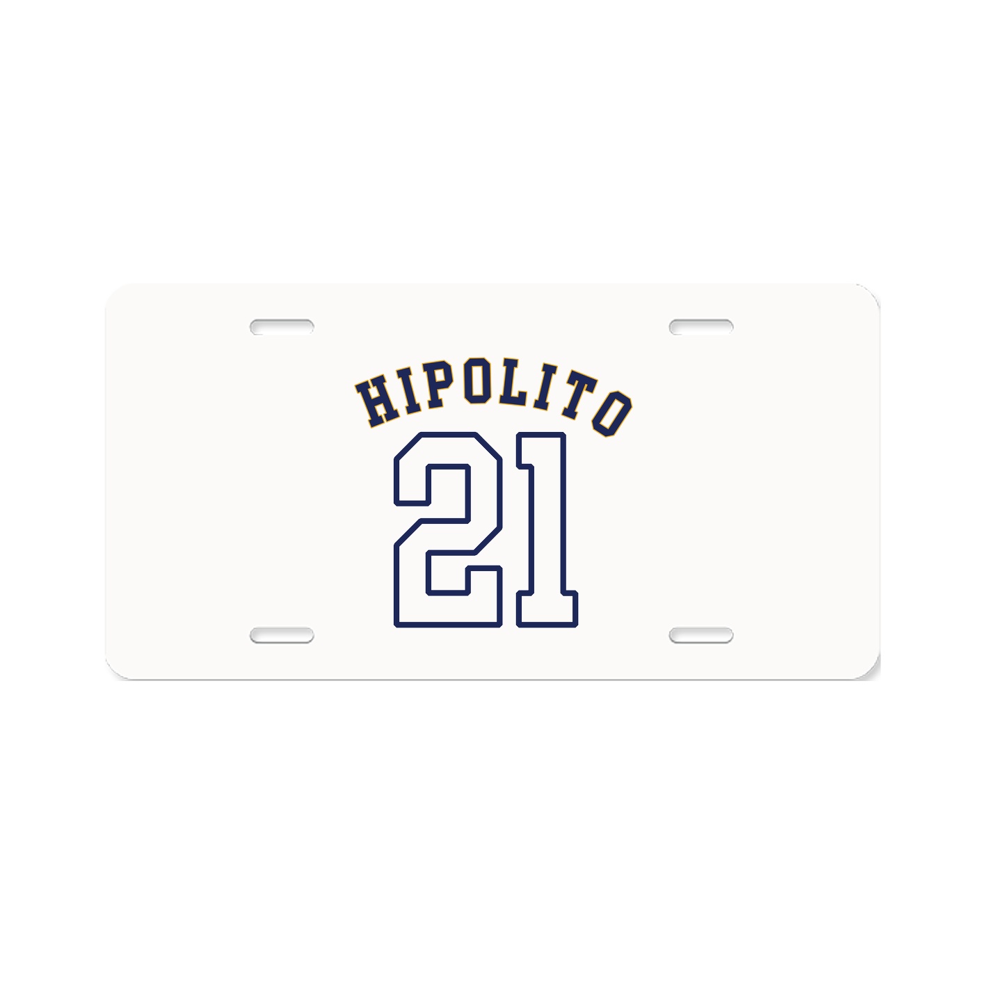License Plate — Shirsey Arch in Classic