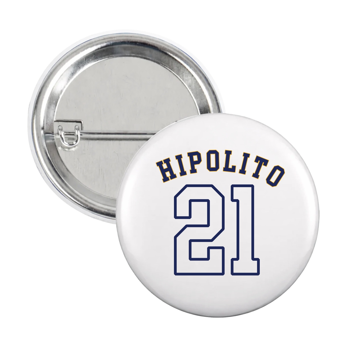 Game Day Button — Shirsey Arch in White