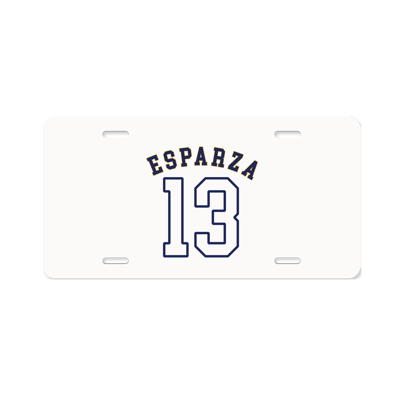 License Plate — Shirsey Arch in Classic