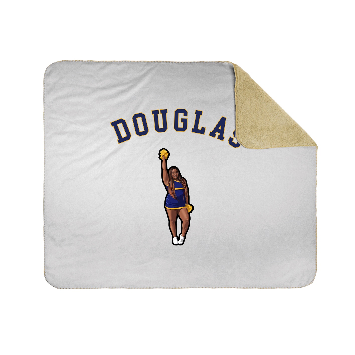 Throw Blanket — Shirsey Arch in White