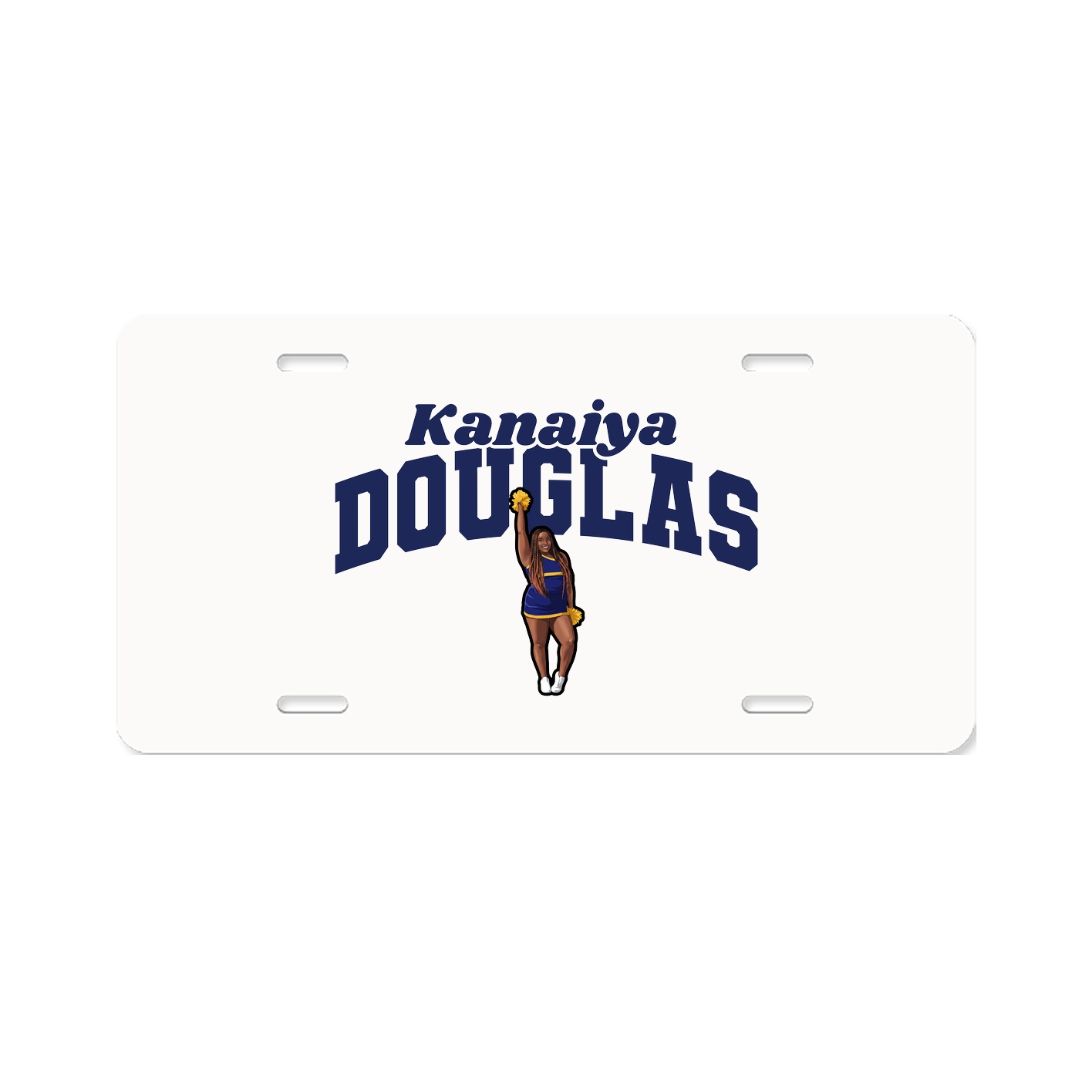 License Plate — Signature Arch in Classic