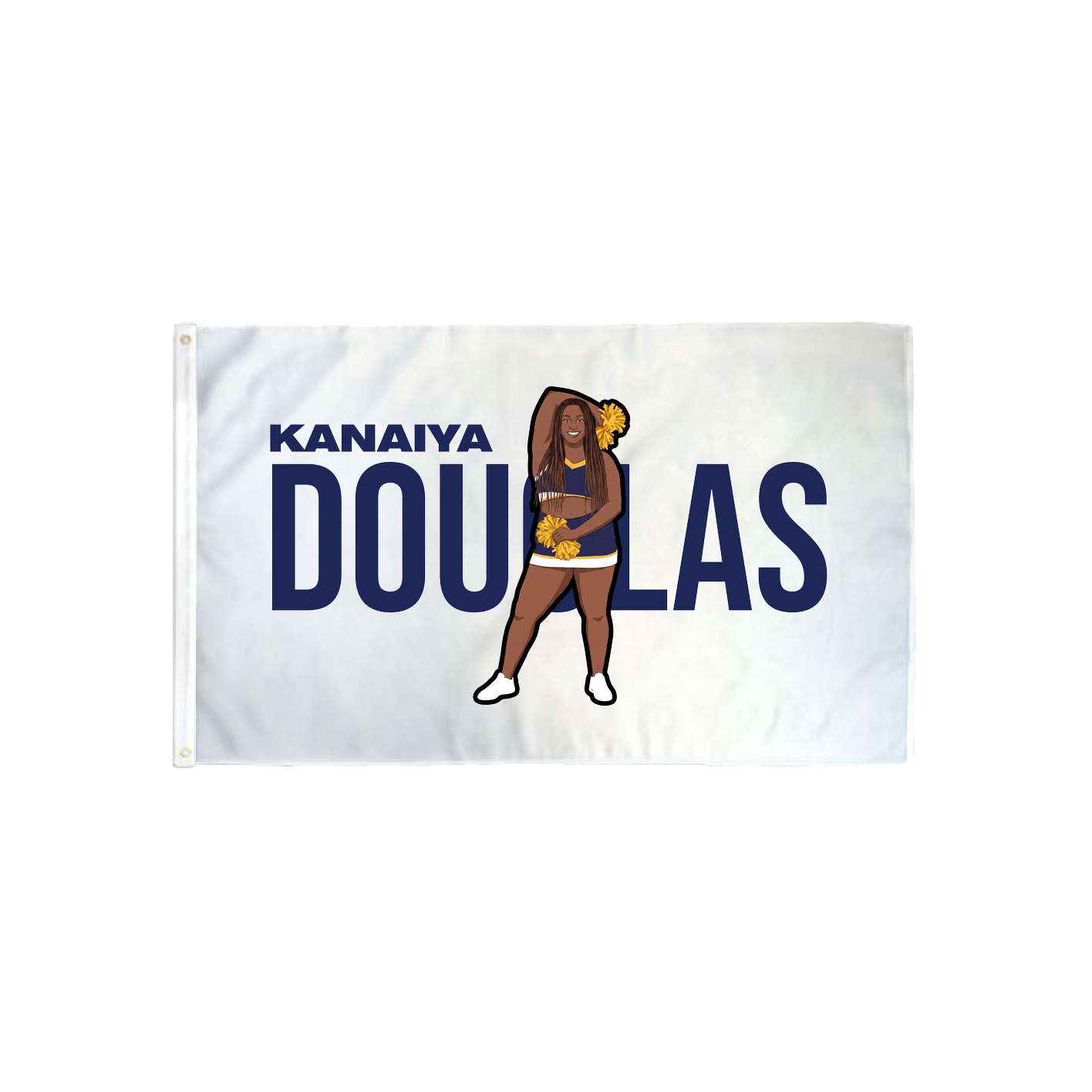 3x5 Flag — Player Name in Classic