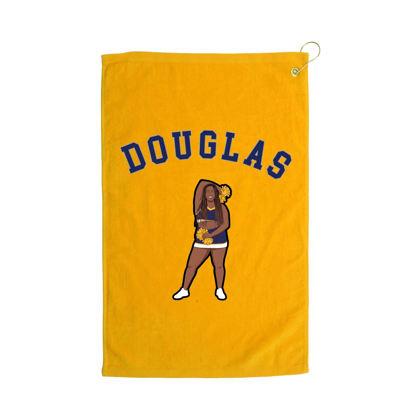 Golf Towel — Shirsey Arch in Gold