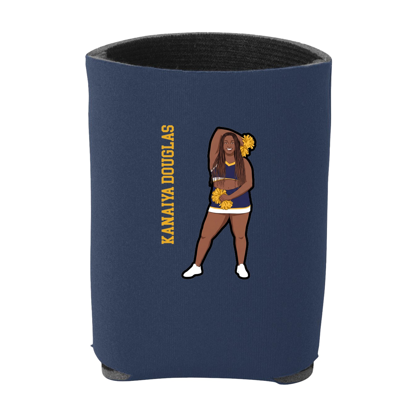 Can Holder — Name Vertical in Navy