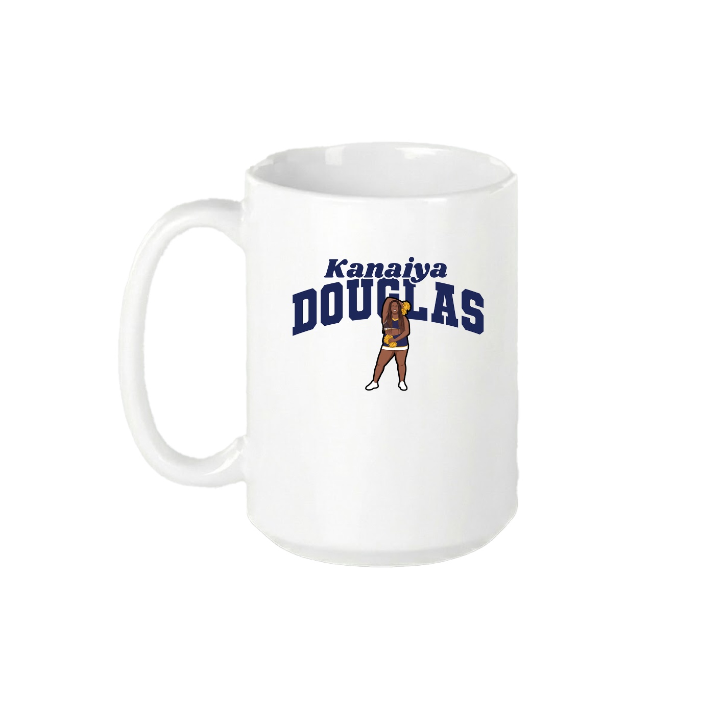 15oz Coffee Mug — Signature Arch in White