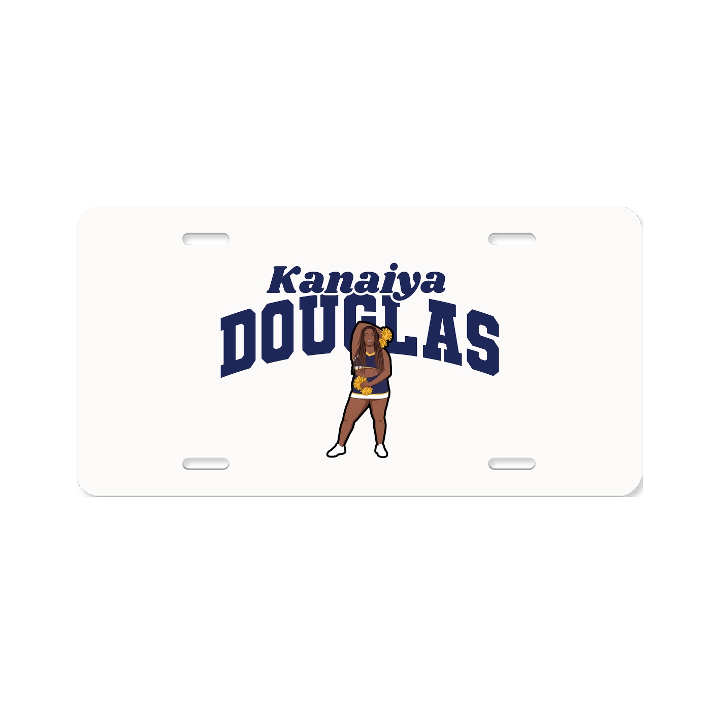 License Plate — Signature Arch in Classic