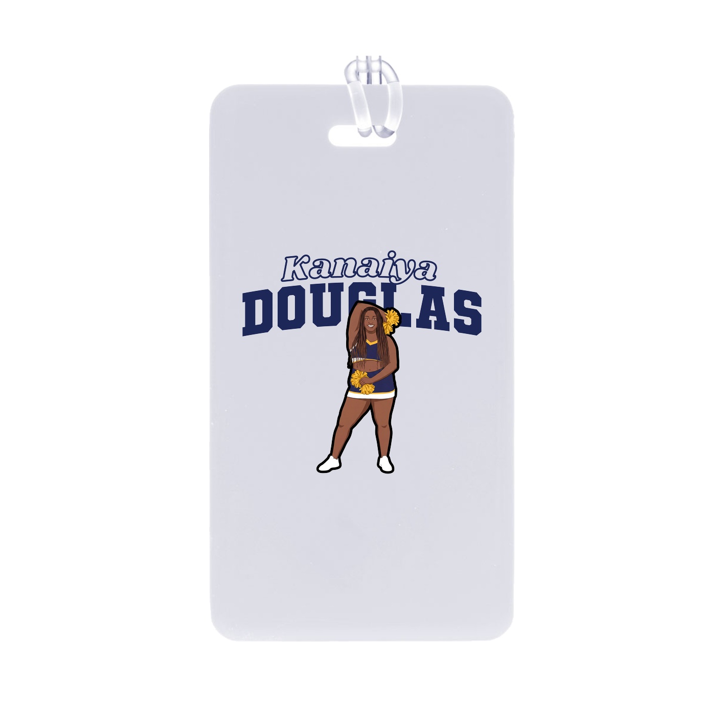 Bag Tag — Name Arch in Classic