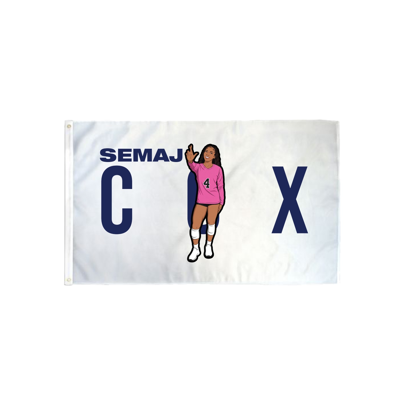 3x5 Flag — Player Name in Classic