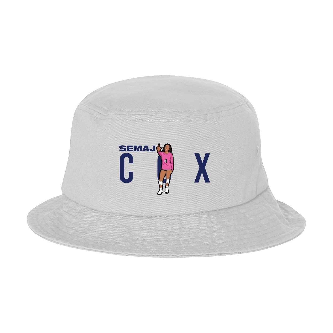 Bucket Cap — Player Name in White