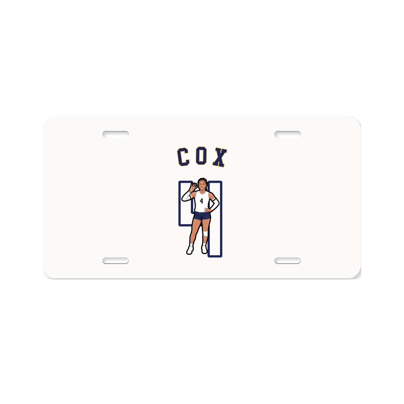 License Plate — Shirsey Arch in Classic