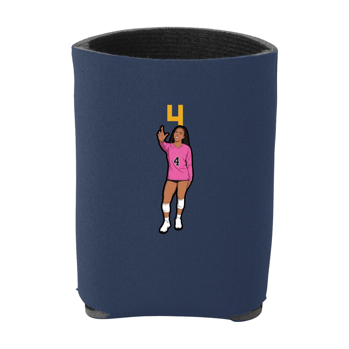 Can Holder — Number Top in Navy