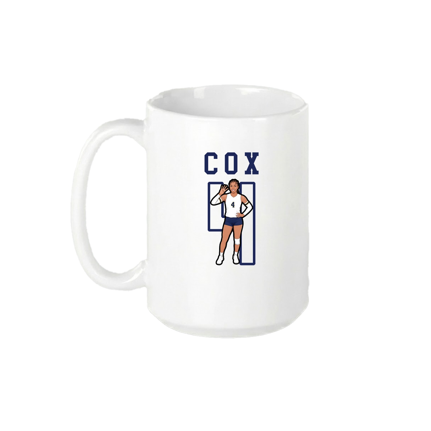 15oz Coffee Mug — Shirsey in White