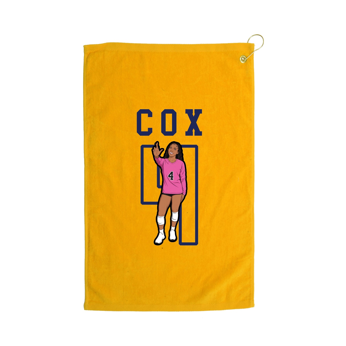 Golf Towel — Shirsey in Gold