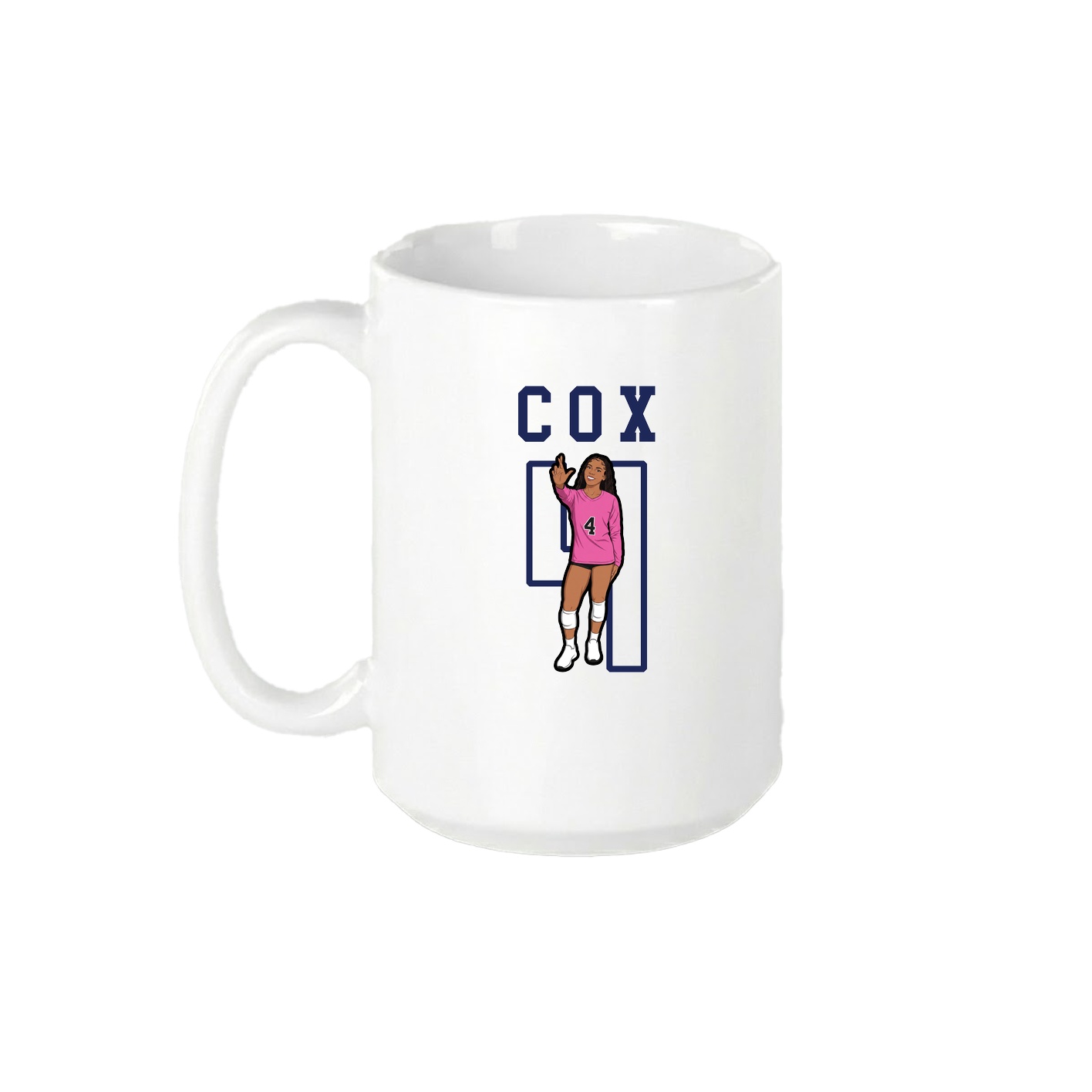 15oz Coffee Mug — Shirsey in White