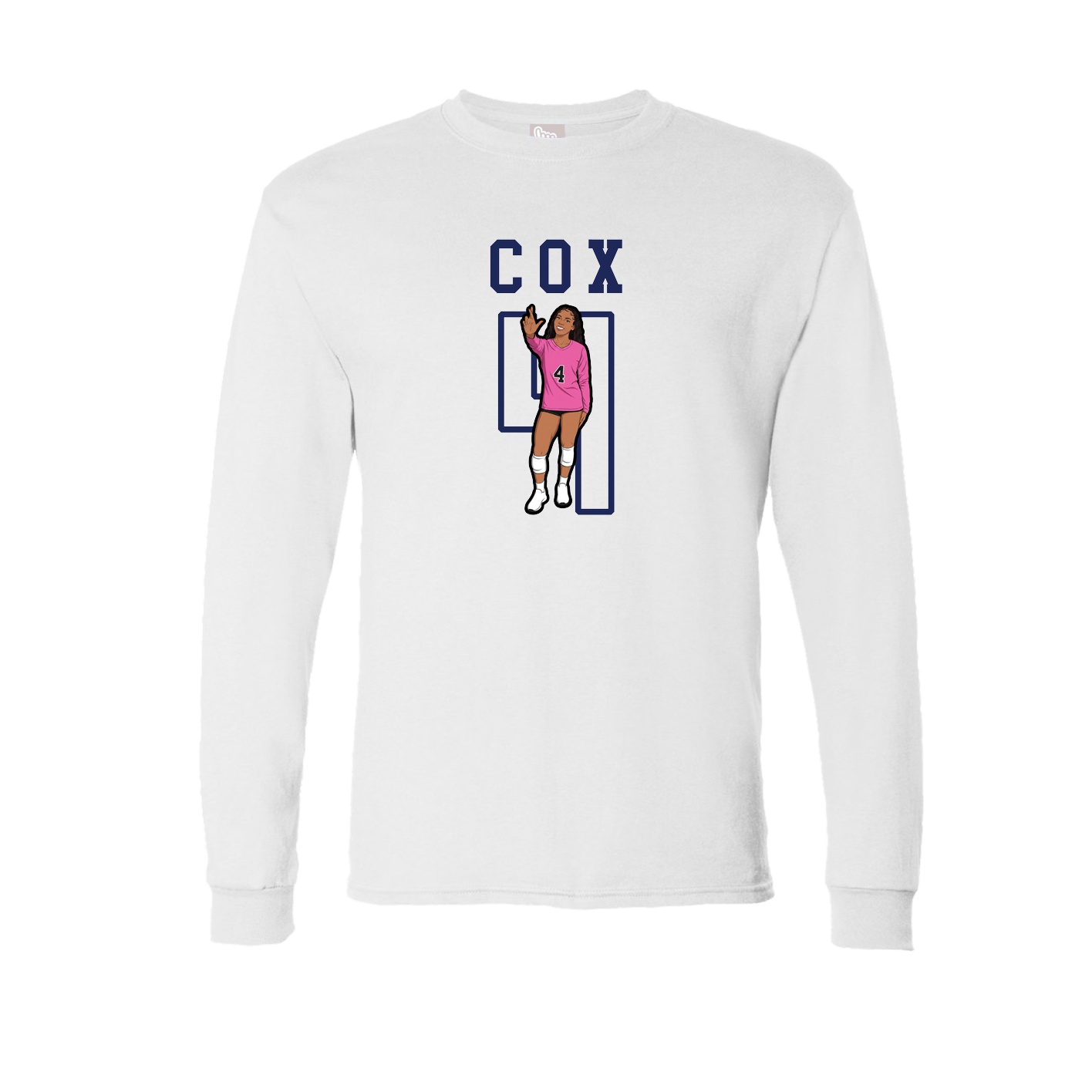 Long Sleeve Tee — Shirsey in White