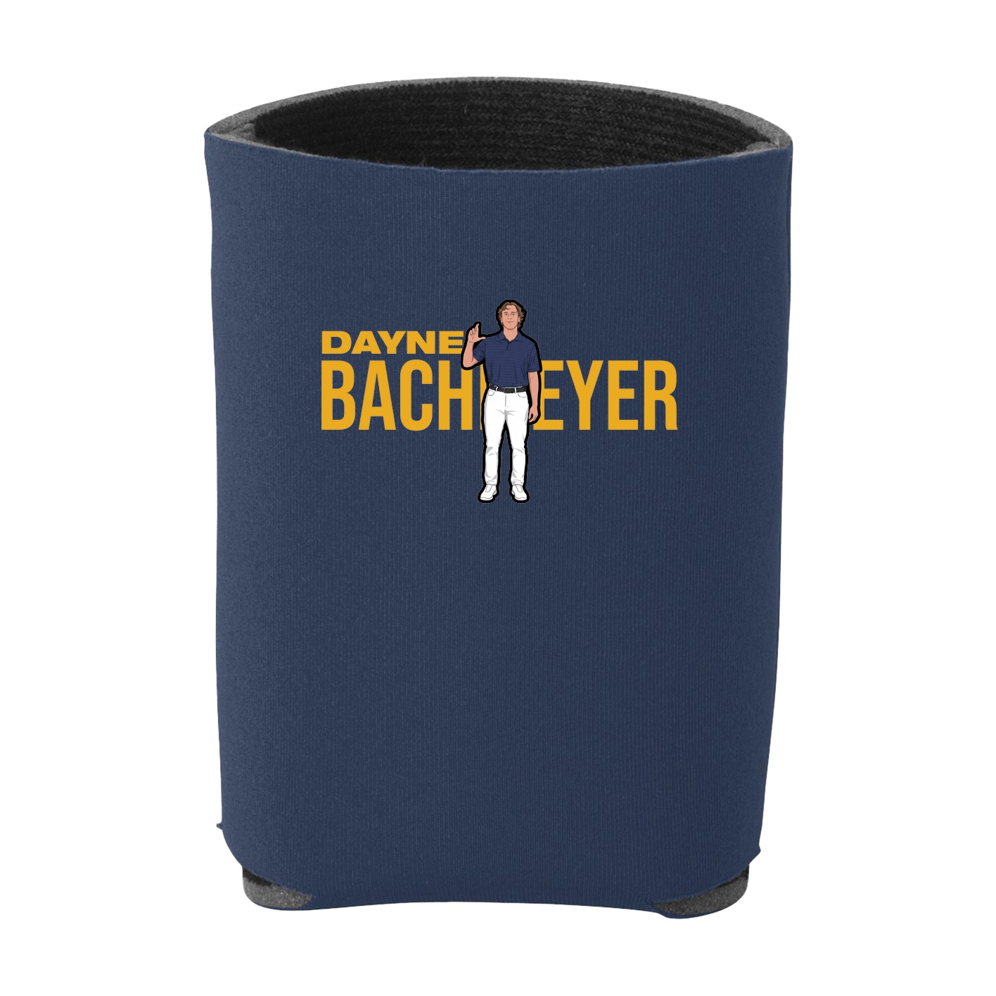 Can Holder — Player Name in Navy
