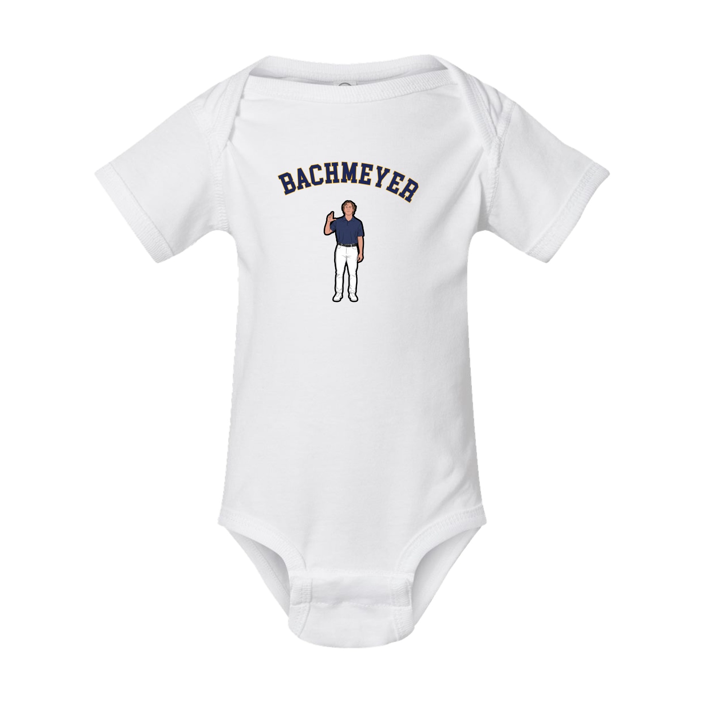 Baby Onesie — Shirsey Arch in White