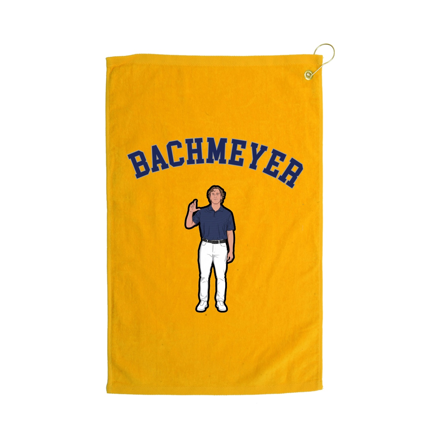 Golf Towel — Shirsey Arch in Gold