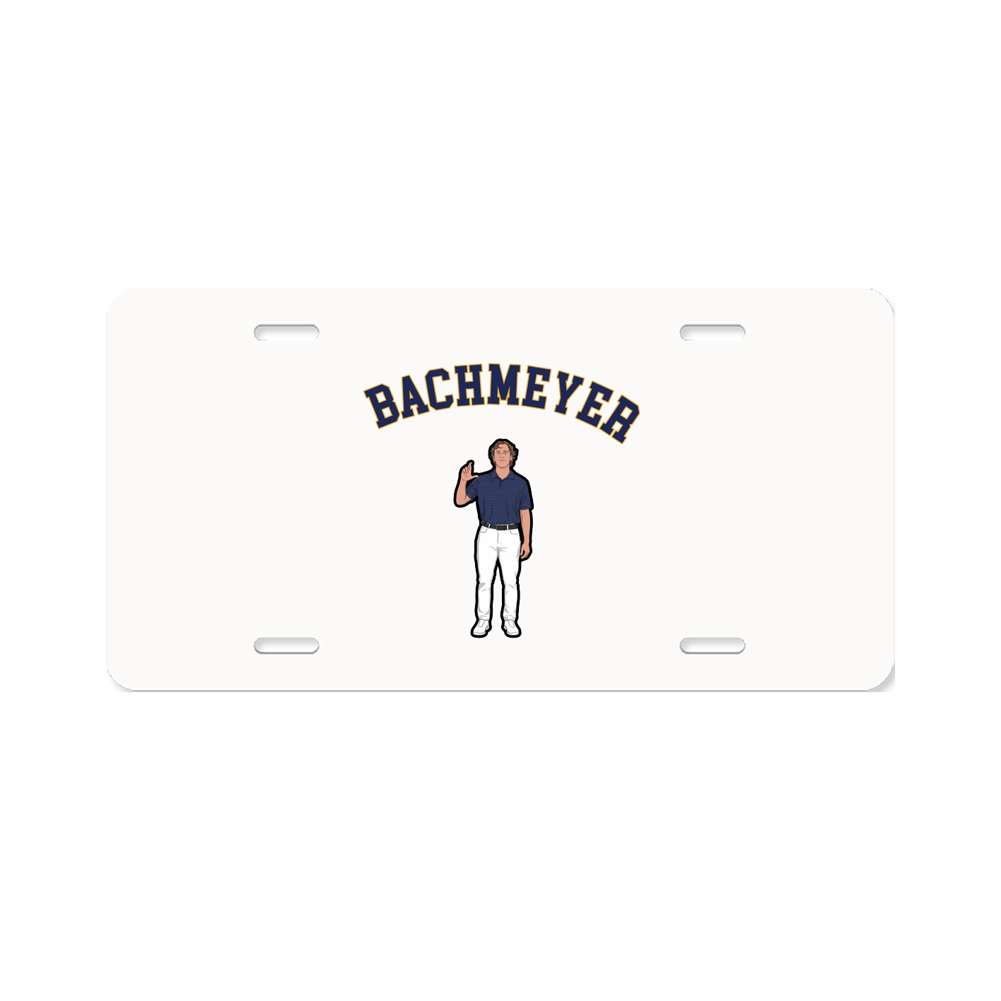 License Plate — Shirsey Arch in Classic