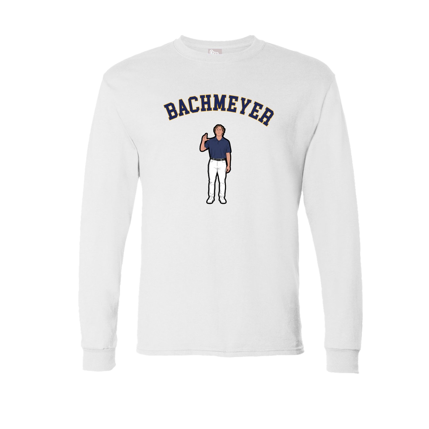 Long Sleeve Tee — Shirsey Arch in White