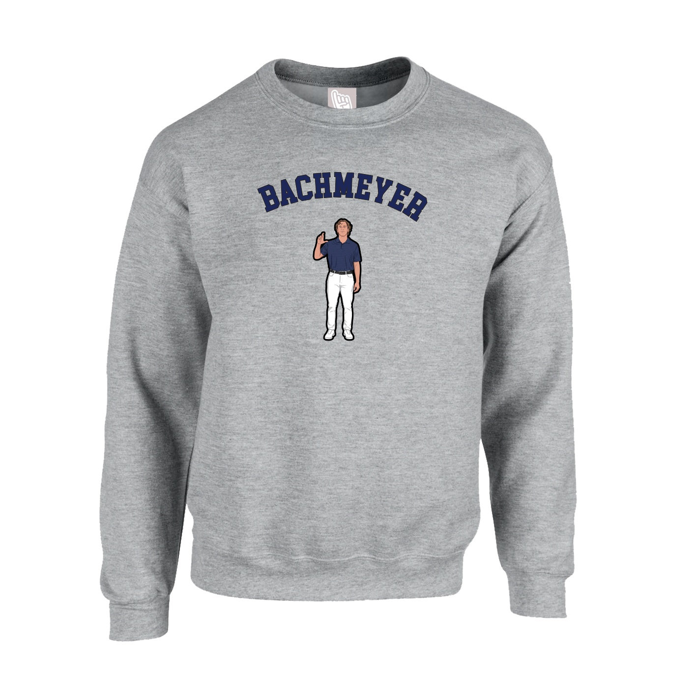 Fleece Crew — Shirsey Arch in Grey
