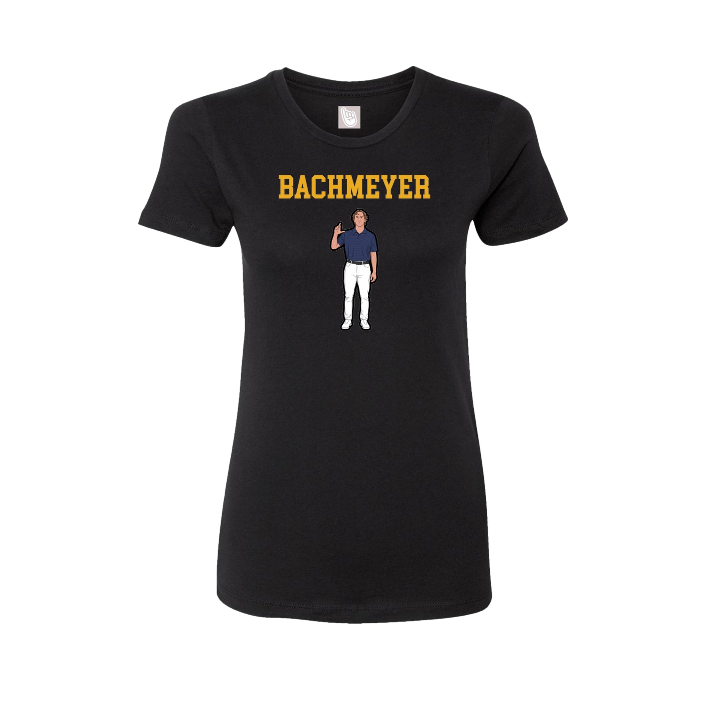 Fitted Women's Tee — Shirsey in Black