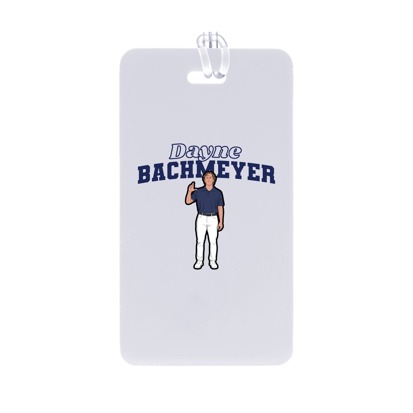 Bag Tag — Name Arch in Classic