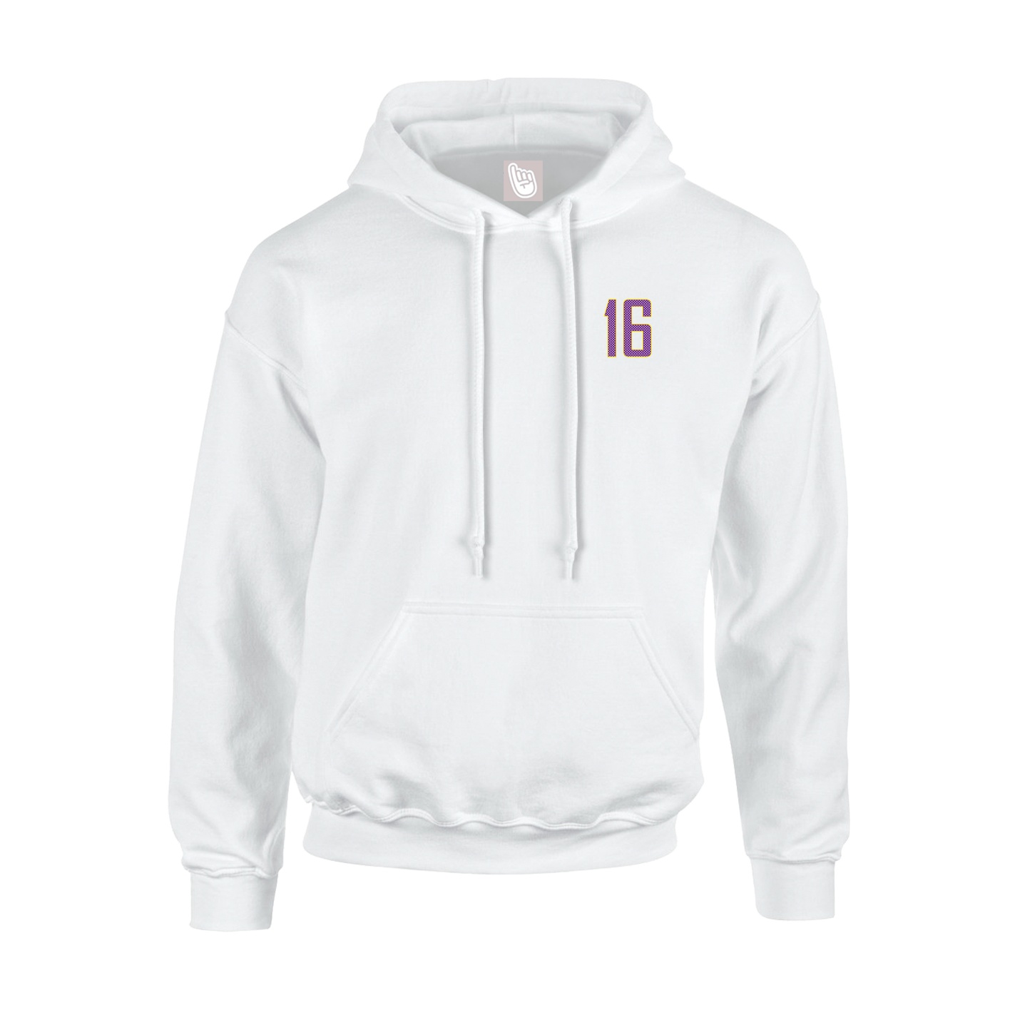 Youth Hoodie — Front Shirsy in White