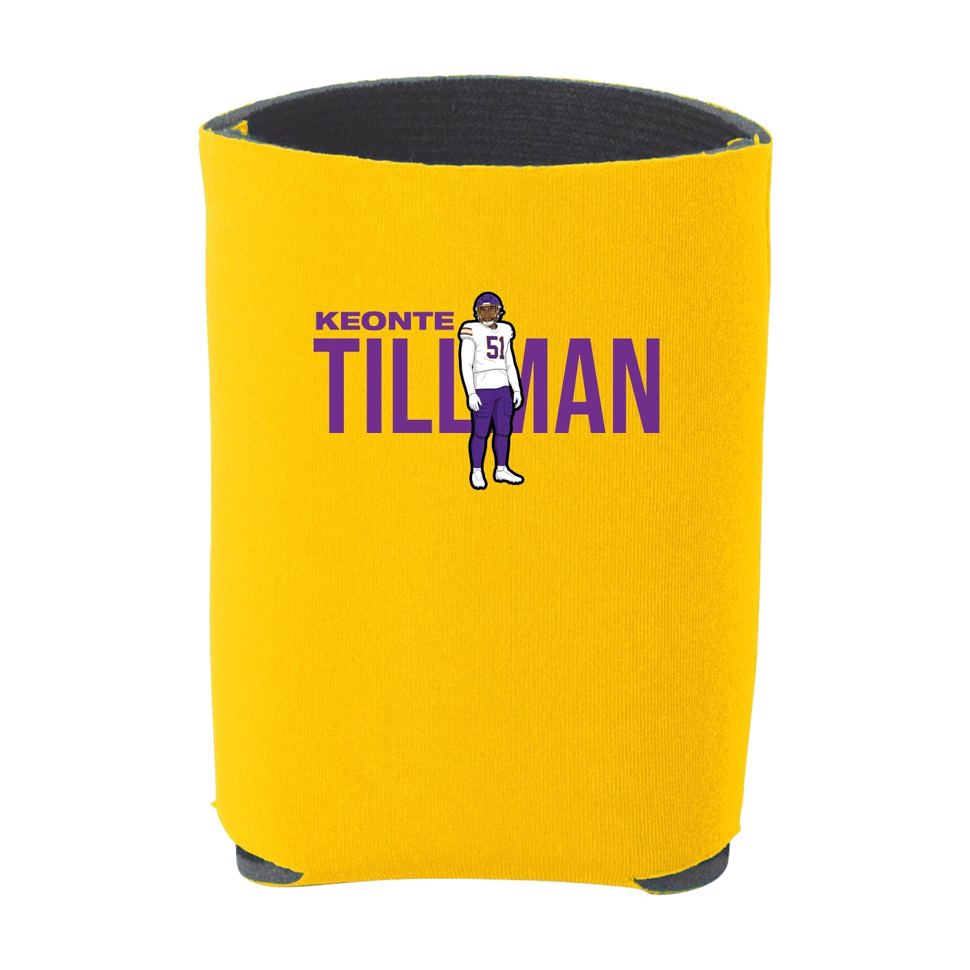 Can Holder — Player Name in Yellow