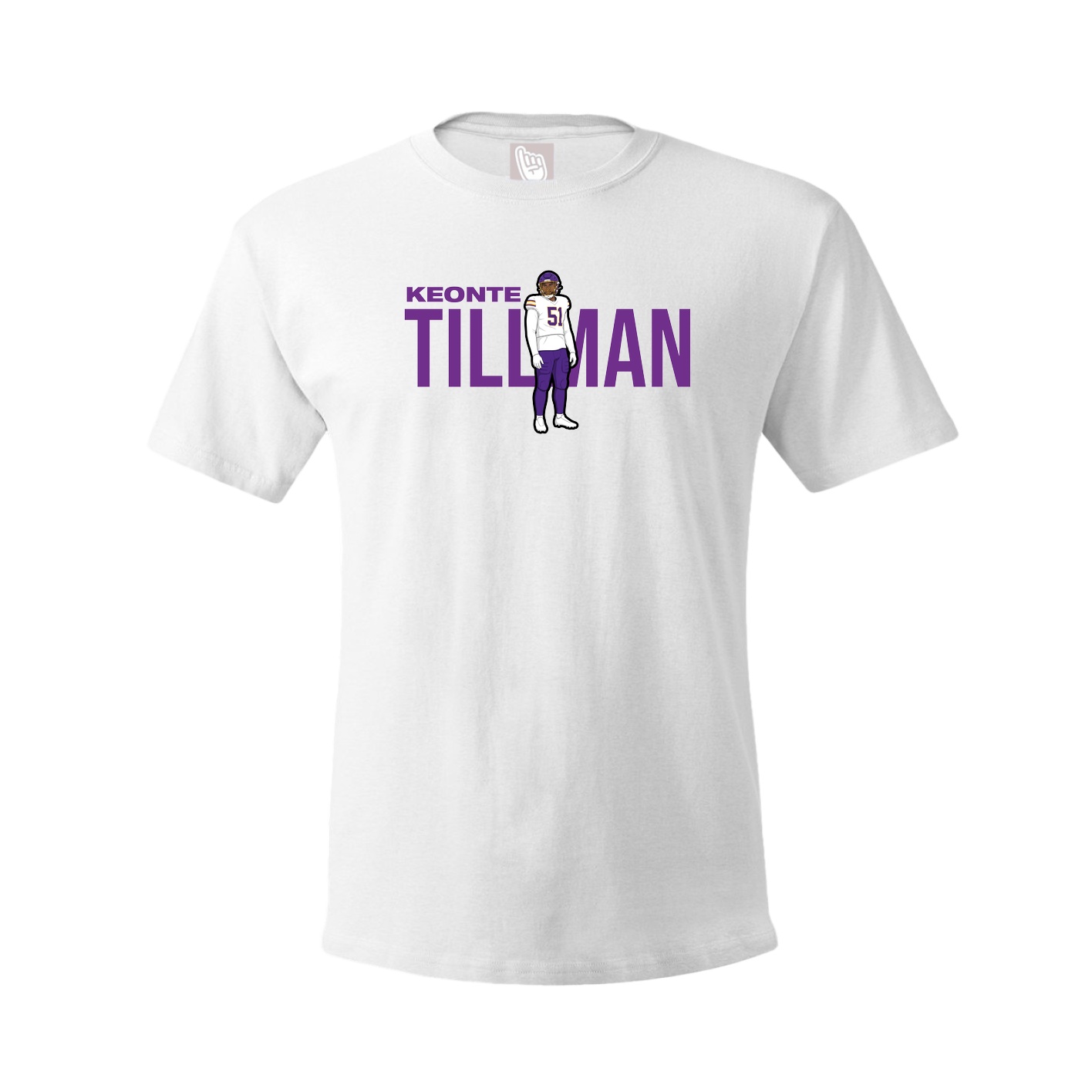 Tee — Player Name in White