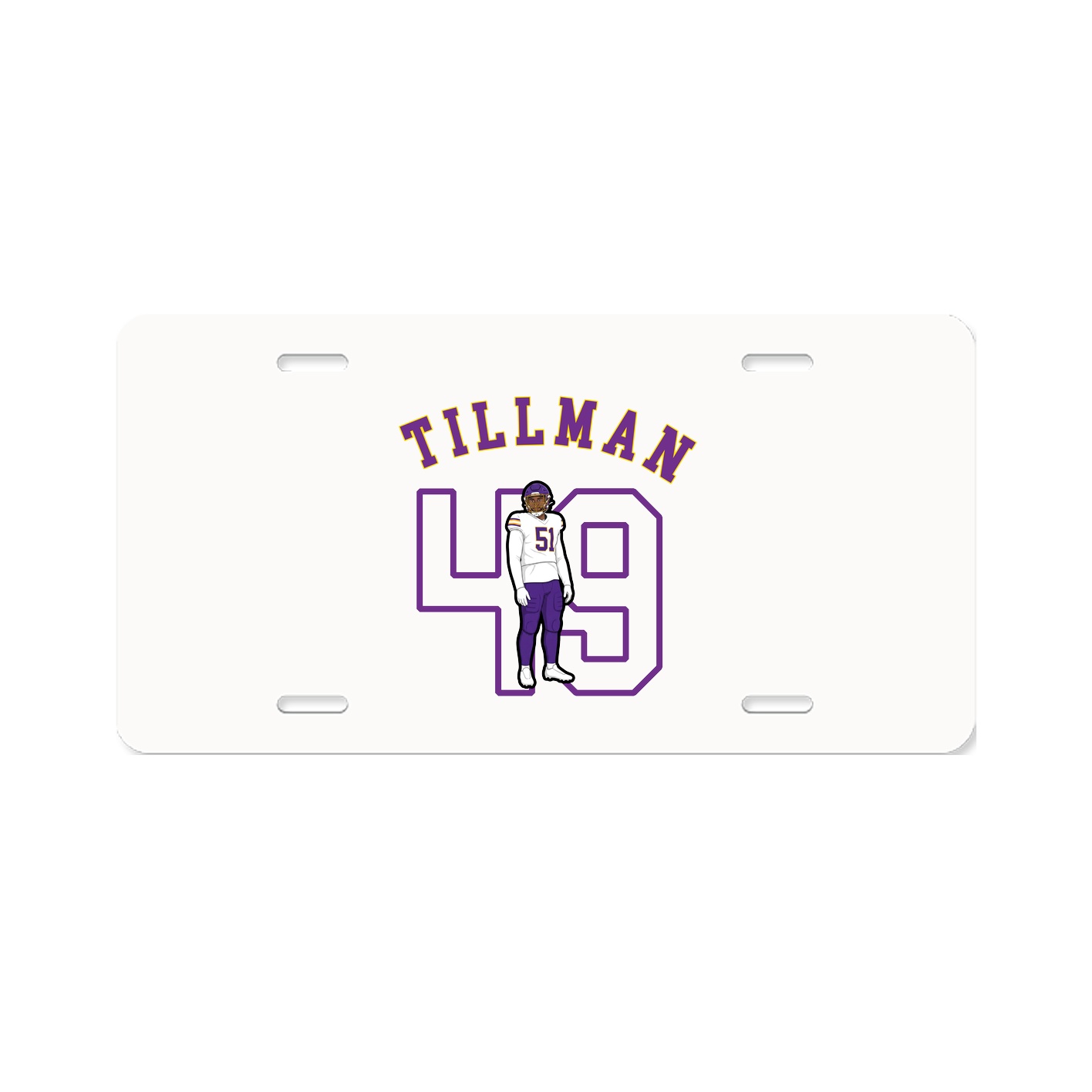 License Plate — Shirsey Arch in Classic