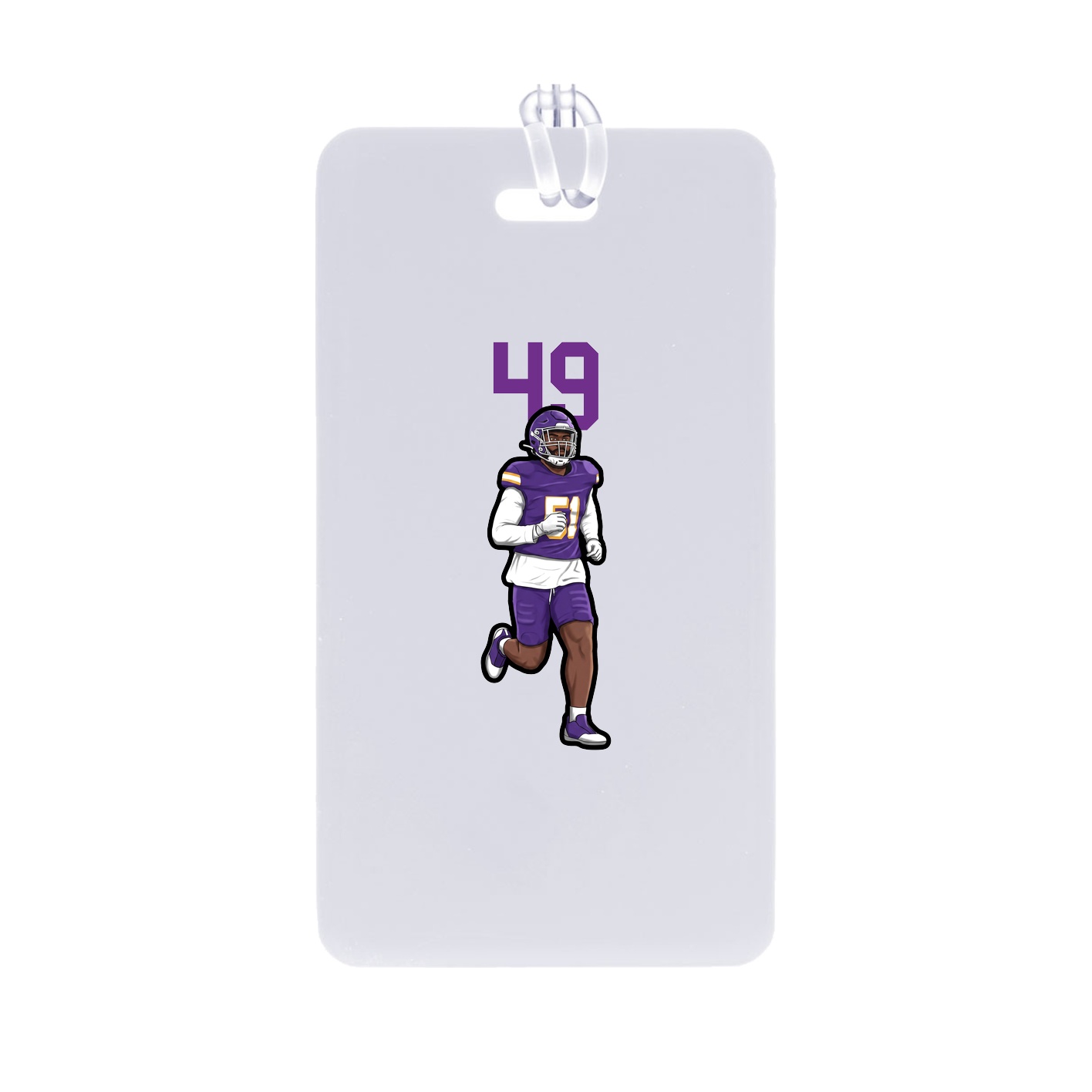 Bag Tag — Number Top in Classic